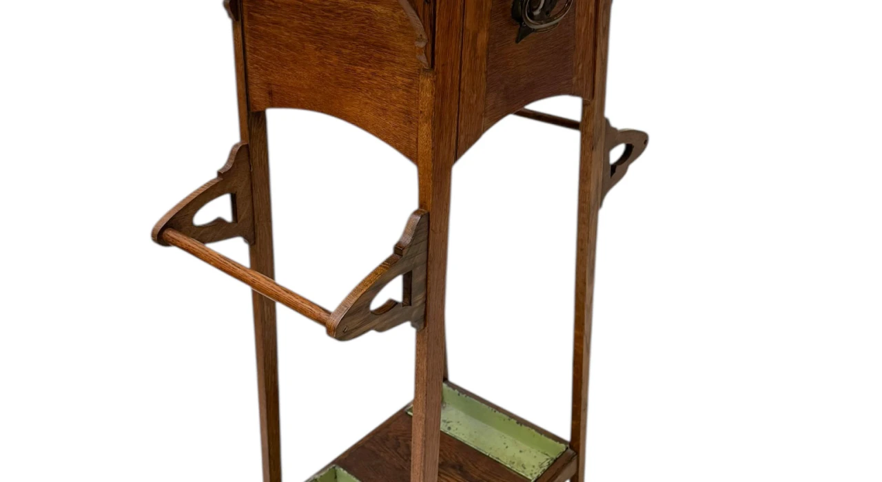 Arts & Crafts Art Nouveau Extra Large Pedestal or Plant Stand, 1900s